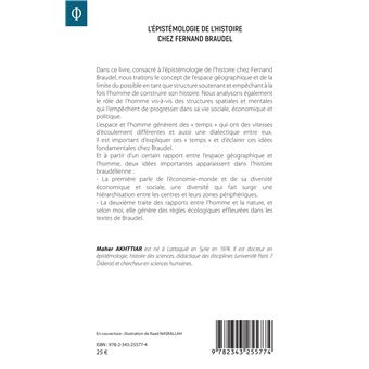 L'épistémologie de l'histoire chez Fernand Braudel