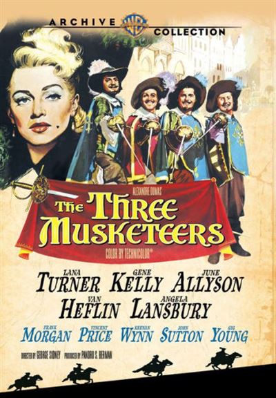 The Three Musketeers 1948 DVD