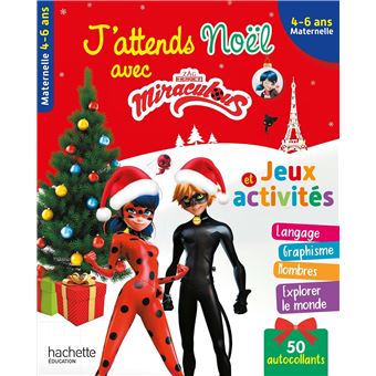 J'attends Noël avec Miraculous, moyenne section-grande section (4-6 ans)