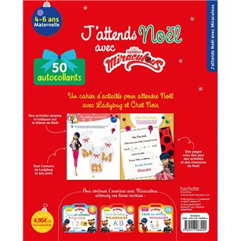 J'attends Noël avec Miraculous, moyenne section-grande section (4-6 ans)