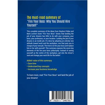 Summary: Fire Your Boss