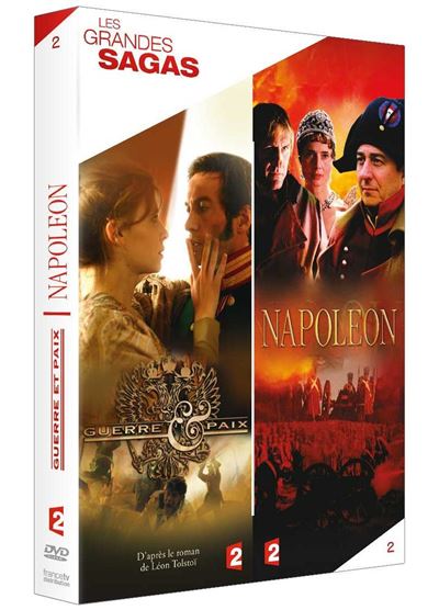 Coffret Les grandes sagas Volume 2 DVD
