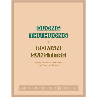 Roman Sans Rien Roman sans titre - broché - Thu Huong Duong - Achat Livre | fnac
