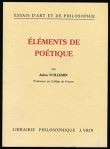 Éléments de poétique (sur la Poétique d'Aristote)