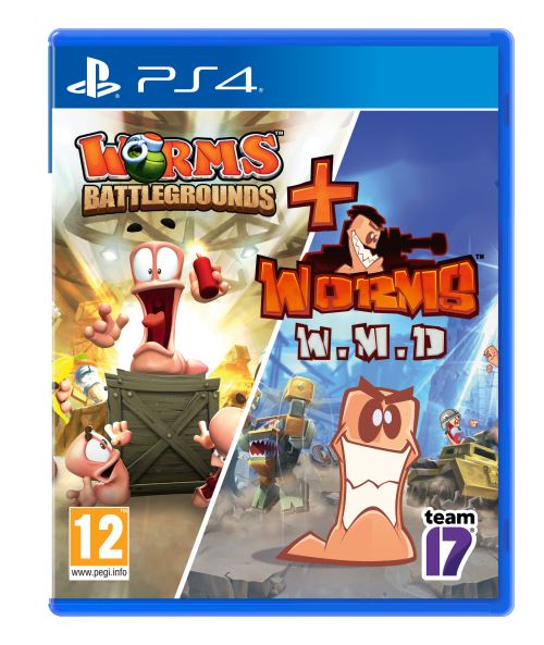 Worms Battlegrounds + Worms W.M.D PS4