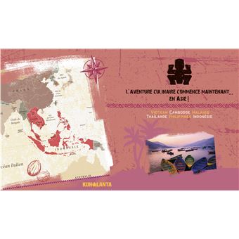 Livre de cuisine officiel Koh Lanta - recettes du bout du monde