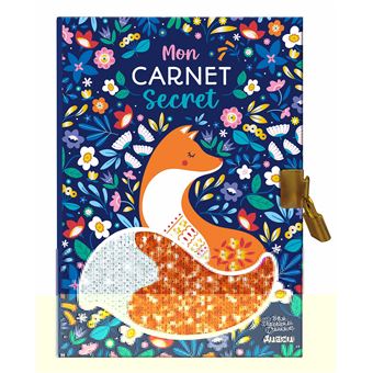Ma papeterie créative - mon carnet secret - sequins réversibles