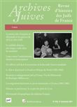 Archives juives, vol. 54, n.2, 2021