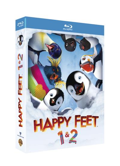 Happy Feet - Happy Feet 2 - Coffret Blu-Ray