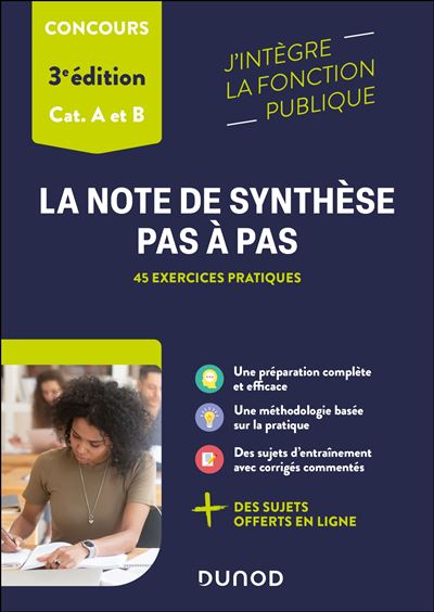 La note de synthèse pas à pas, Catégories A et B