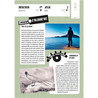 Almanach du pêcheur eau douce & mer 2020