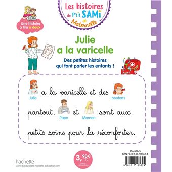 Les histoires de P'tit Sami Maternelle (3-5 ans): Julie a la varicelle