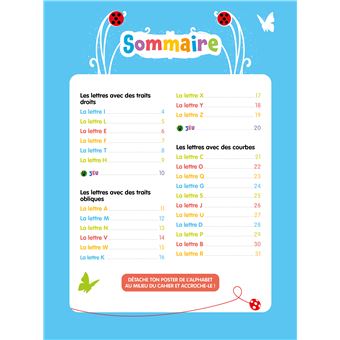 Miraculous - J'apprends à écrire les majuscules PS - MS (3-5 ans)