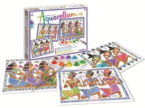 AQUARELLUM - ISIS, ANUBIS ET RAMSES