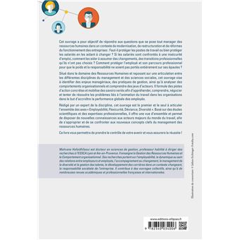 Management des Ressources Humaines. Employabilité, Flexicurité, Déviance, Diversité