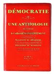 Démocratie, une anthologie