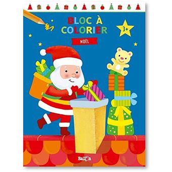 Bloc à colorier - Noël
