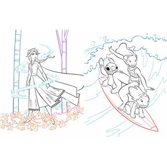 DISNEY CLASSIQUES - Mes Jolis Coloriages - La Nature