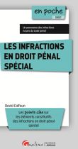 Les infractions en droit pénal spécial