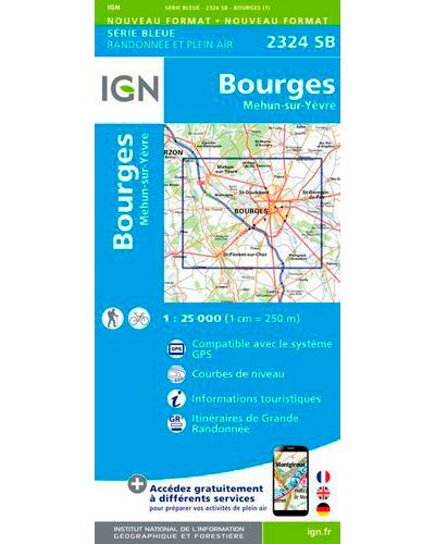 Bourges, Mehun-sur-Yèvre -  Collectif - cartonné