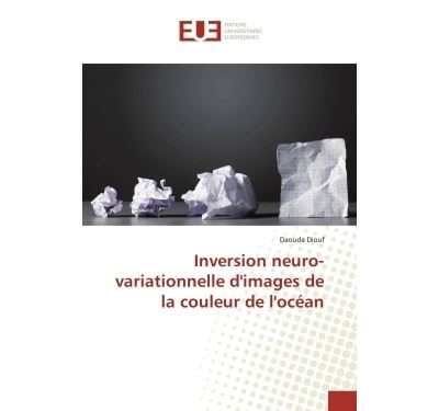 Inversion neuro-variationnelle d'images de la couleur de l'océan