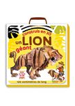 Construis en 3d  un lion géant