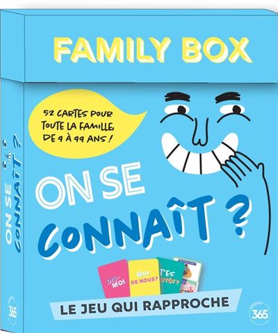 Family box : Le jeu de la vérité en famille - Éditions 365