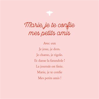 Prières à Marie autour de mon berceau