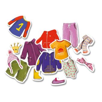 Ma pochette de gommettes - 100 autocollants pour s'habiller