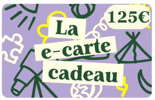 E-carte Nature Découvertes 125€