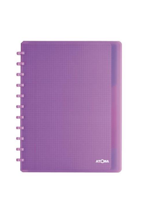 ATOMA Notebook Systeem | Smooth | A4 | blauw | geruit 5 mm