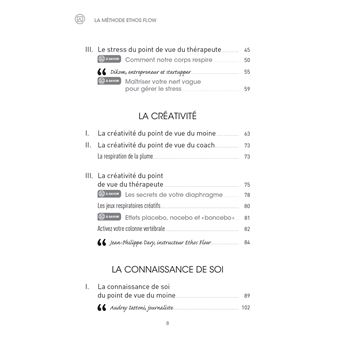 La méthode Ethos Flow - Respirer Bouger Méditer