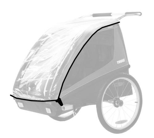 Protège pluie Thule pour la remorque Coaster2 XT