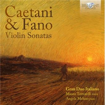 Caetani & Fano-Violin Sonatas - CD