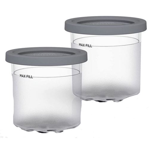 Pots à Dessert pour Sorbetière Ninja Creami XSK2PNT300EUK