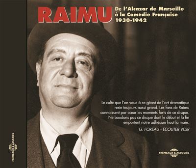 De l'alcazar de marseille a la comedie francaise 1930 1942