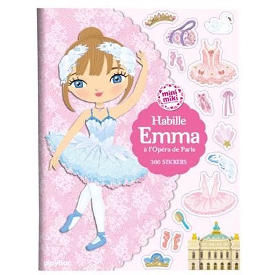 Minimiki - Habille Emma à l'Opéra de Paris - Julie Camel - broché