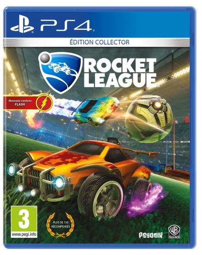 Pochette avant du jeu Rocket League Edition Collector PS4