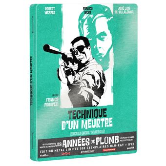 Technique d'un meurtre Édition de Plomb Limitée Combo Blu-ray DVD - 1