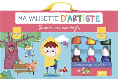 Je peins avec mes doigts (coll. ma valisette d'artiste)