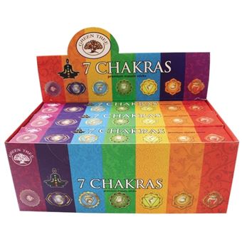 Encens Green Tree 7 Chakras - 15 grs