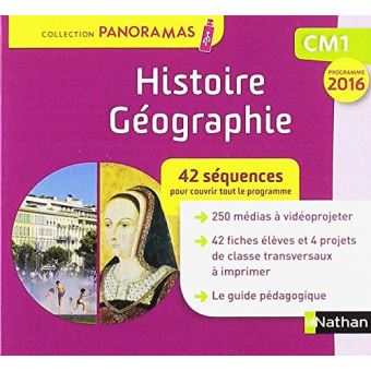 Panoramas - Histoire Géographie Clé CM1 2019