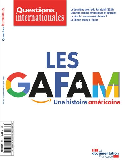 Les gafam : une histoire américaine -  La Documentation Française - broché