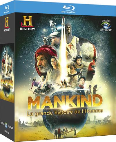 Mankind : La grande histoire de l'Homme Coffret 4 Blu-Ray