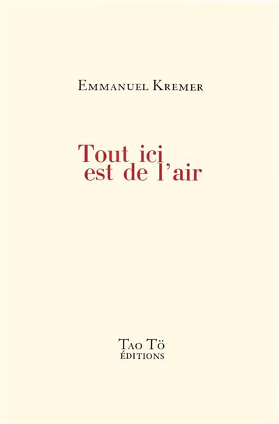 Tout ici est de l'air