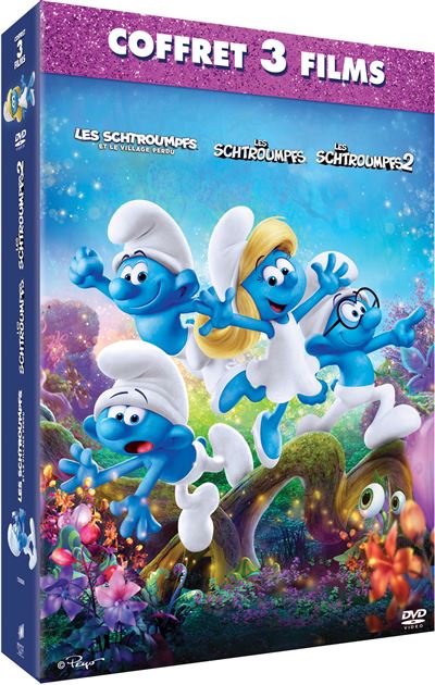 Coffret Les Schtroumpfs et le village perdu Les Schtroumpfs 1 & 2 DVD