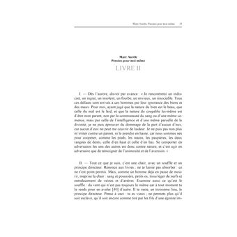 Pensées pour moi-même