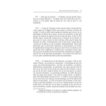 Pensées pour moi-même