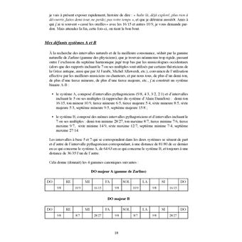L'intonation juste enfin trouvée