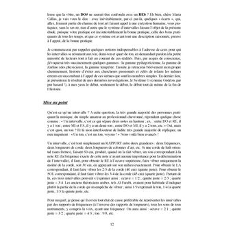 L'intonation juste enfin trouvée